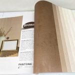 کاغذ دیواری خارجی ساده قابل شستشو مدل Brown Palette