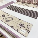 پرده زبرا طرح چوب