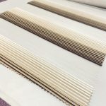 پرده زبرا طرح چوب